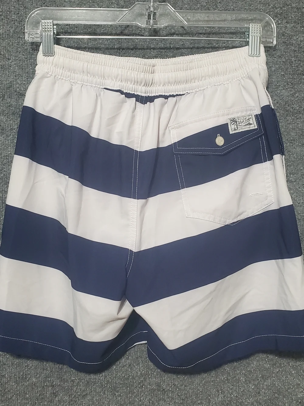 Polo Ralph Lauren Swim Trunk Shorts Mens Small Surf Beach Ivy League Swimwear